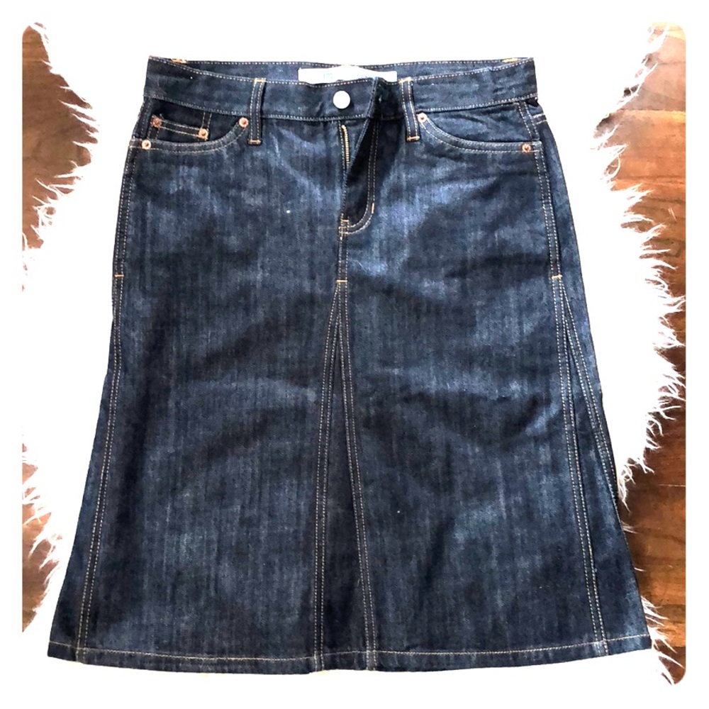 Gap Blue Jean Skirt
